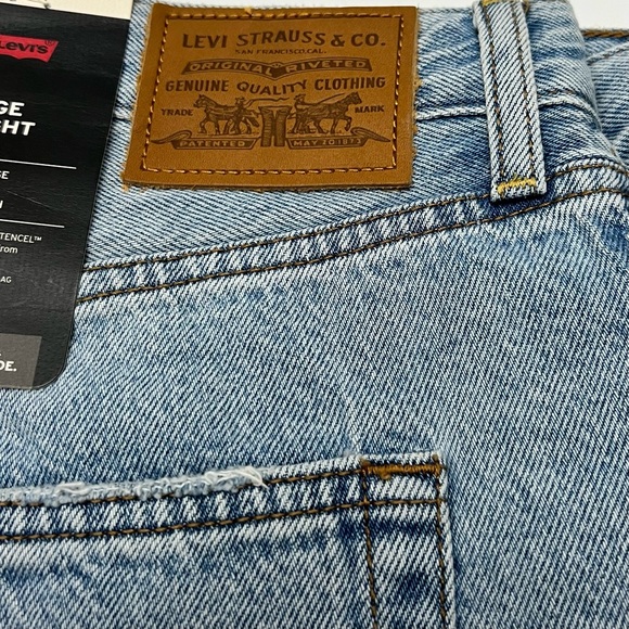Levi’s Ribcage Straight Ankle High Waist Middle Road Wash Womens 31x27 NEW - Picture 5 of 7